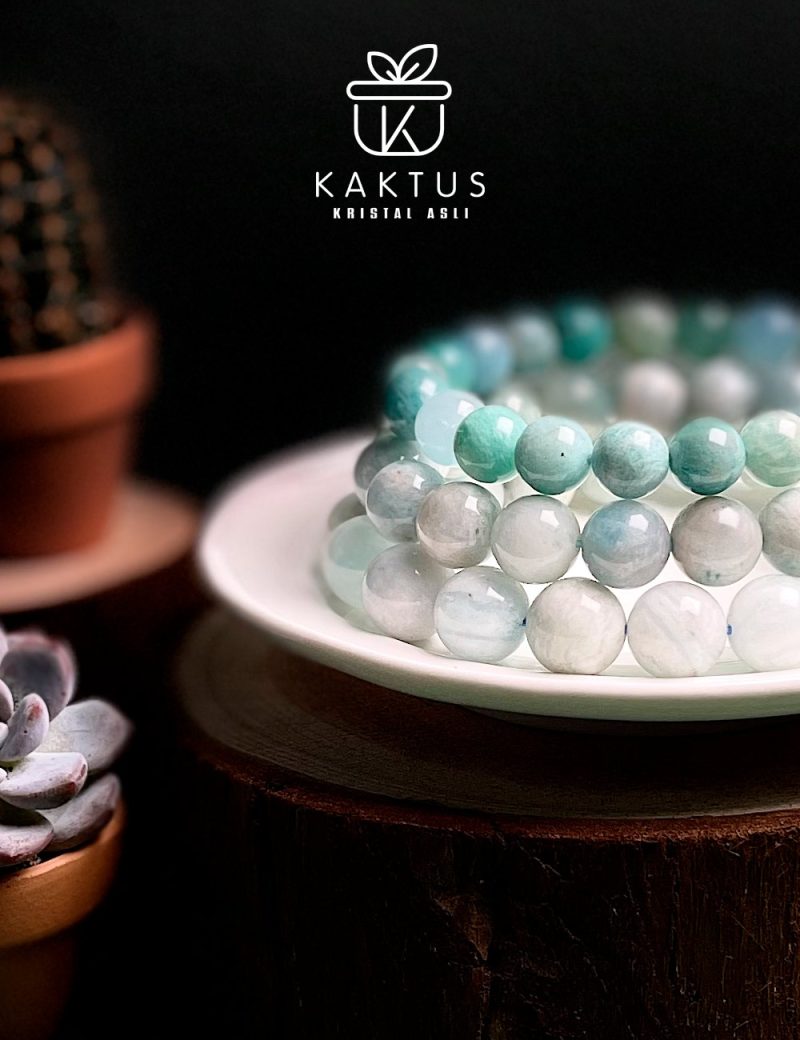 AMAZONITE crystal bracelet