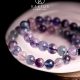 Colorful Fluorite Crystal Bracelet