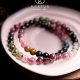 watermelon tourmaline crystal bracelet malaysia ready stock