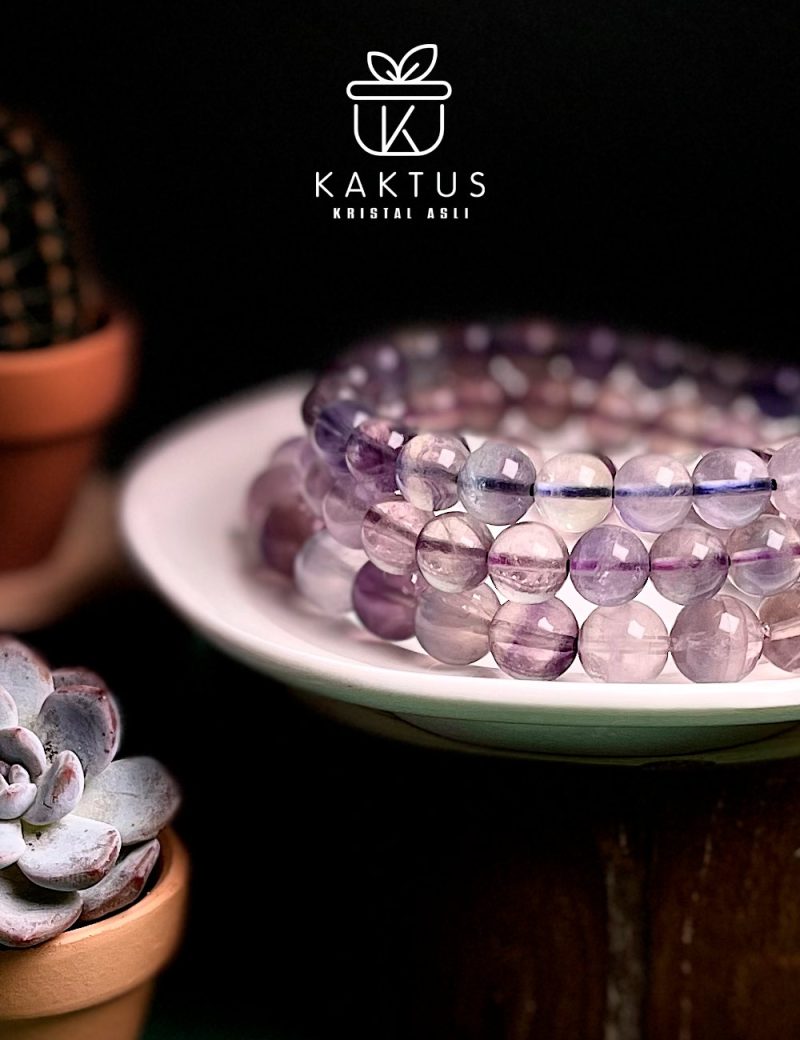 Icy Unicorn Fluorite Bracelet Malaysia Crystal Shop